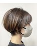 【新規限定】カット+透明感カラー+超音波トリートメント　17270→14670
