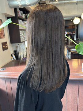 エンベロープス 中目黒(Envelopes) ほうじ茶グレージュ/ミディアムレイヤー