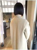 韓国切りっぱなしボブ