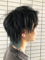 トゥーン 川崎店(TOON)&nbsp;メンズウルフ/裾カラー/ブルーカラー