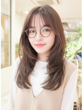 ルエ(rue) 20代30代40代小顔美髪ハッシュレイヤー×顔まわりくびれミディ