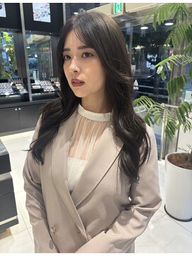 エアー 銀座タワー(AIR) くびれヘア/ロングヘア/レイヤーカット