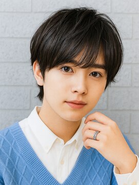 オルメント 天満 南森町(ORL'MENT) 韓国風マッシュメンズカットニュアンスパーマダウンパーマ