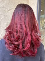 カミオ シオン(KAMIO CION) 【個性際立つ！深紅のグラデーションカラー】