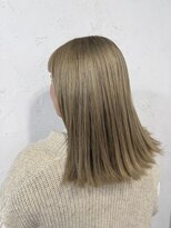 プライズ アイリス 池袋東口店(prize Iris)&nbsp;ミルクティーグレージュ池袋韓国ヘアタンバルモリエギョモリ