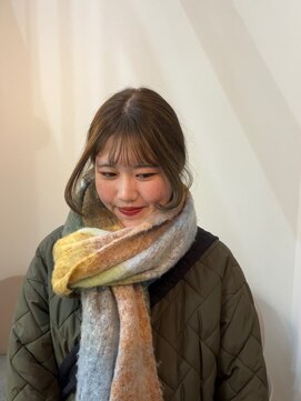 hazelbeigeオリーブグレー