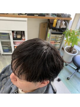 スペースシグマ 理容 美容 ツーブロック&ウルフ
