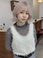 リヴ オオサカ(LIV OSAKA)&nbsp;ホワイトミルクティー/ケアブリーチ/トリプルカラー/梅田