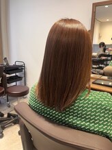 シャルヘアーデザイン(Shall hair design) オレンジブラウン