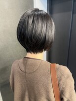 スノウ(SKNOW)&nbsp;丸みショートボブ【30代40代50代60代】くびれレイヤーカット