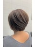 ★【透明感】N．オーガニックカラー（グレイ）＋カット【2STPＴＲ付】￥5060