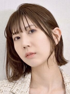 アフロディーテ 泉中央店(Aphrodite) 大人可愛いミディアムボブ