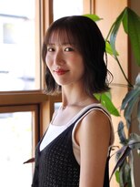 プールト ジュール モナミ(pourtoujours monami)&nbsp;大人かわいいゆるふわボブ
