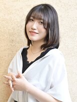 ノブヘアデザイン 杉田店(NOB hairdesign)&nbsp;〈NOB杉田店〉デザインカラー×柔らかブラウンミディ