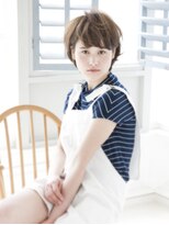 シャンプー 本店(SHAMPOO) 毛先のハネとゆるウェーブがつくるハンサムショート