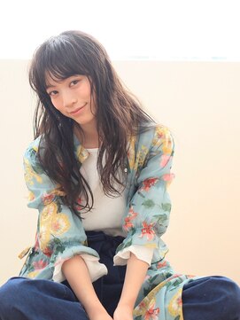 クラン(CLAN) 厚めバングナチュラルロング