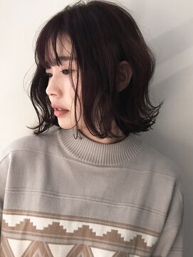 ラルジュ(large) 【large】くびれヘア/大人ボブパーマ by鈴木貴仁