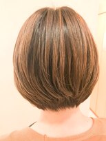 モリオ フロム ロンドン 鶴瀬店&nbsp;【morio 鶴瀬】大人カワイイボブ×グラデーションカラー