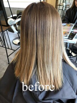 ヘアスタジオニコ(hair studio nico...) before