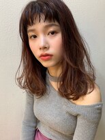 マリアバイアフロート(Maria by AFLOAT)&nbsp;【山田】ブランジュショートバング無造作ラフウェーブ