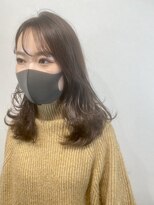 アヴァンス 神戸元町店(AVANCE.)&nbsp;鎖骨ミディー　シースルーバング