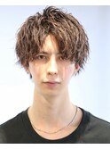 ツイスパ コンマバングショート【ツイストスパイラルパーマ】