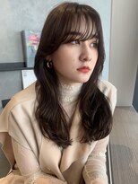 エムスラッシュ みなとみらい馬車道店(M SLASH)&nbsp;2way/顔まわりカット/おくれ毛/ワンホンヘア