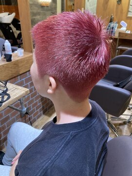 エイトウラワ 浦和店(EIGHT urawa) 【EIGHT浦和】レディースお洒落坊主 ピンクヘアstyle