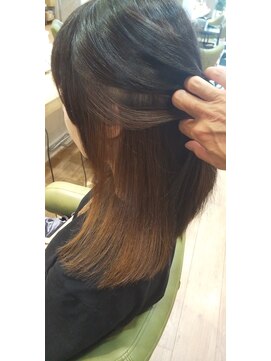 ブロッサム 東中野店 透明感カラー★20代30代ハイライトバレイヤージュイルミナカラー