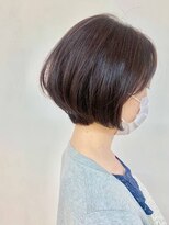 クオリス 上福岡店(QUALIS)&nbsp;グラデーションショートボブ/前下がり/ショートカット/30代40代