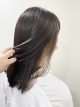 ベルポ(Bellpo) ブリーチ無しの大人のインナーカラー×髪質改善トリートメント