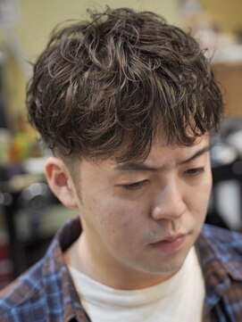 アパッシュ 東光店(Apache) ツーブロックパーマスタイル