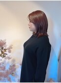 【似合わせカット】くびれミディアムヘア