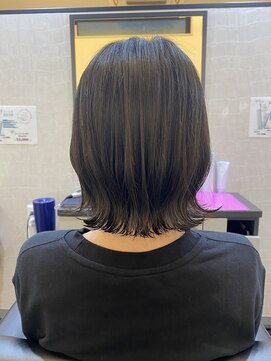 ヘアーラウンジルシェル(HAIR LOUNGE Le ciel) 【黒髪でもオシャレに！】くびれミディアム