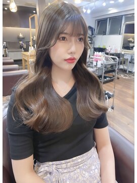 リコバイアフロート(riko by afloat) 韓国レイヤーカット/韓国ヘア/ラベンダーベージュ/レイヤー