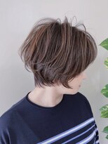 アナザヘアー なんば 高島屋前店(ANAZA hair)&nbsp;エアリースタイリッシュショート＆グレージュカラー