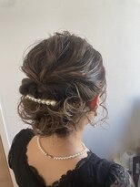 アフィックス ヘア 水天宮前店(affix hair)&nbsp;ルーズシニヨン　パーティーセット