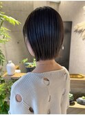 【20代30代オススメ 松山市】ぱつっとボブ