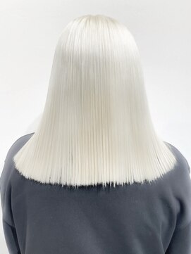 ココ 本八幡(KOKO) #10代20代30代#ケアブリーチ#ホワイトブロンド#ダブルカラー