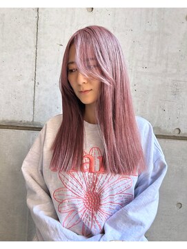 ヘアーデザイン アルエ(HAIR×design ARUE) ピンクベージュ