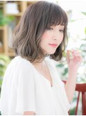 大人可愛いバレイヤージュくせ毛風ボブルフc5北浦和20代30代40代