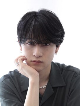 バース 梅田中崎町店(BIRTH) 前髪重たくも軽くもできるシースルーマッシュ