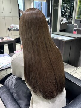 フォルテ ギンザ(FORTE GINZA) ブリーチなしカラー　ベージュカラー【銀座/ベージュ/髪質改善】