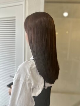 ソイクフ 四条大宮店(SOY-KUFU) 大人可愛い◎20代30代40代ロングヘアブラウンシアーカラー