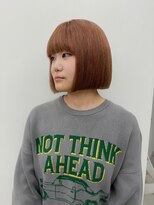 マスタード(MASTARD)&nbsp;オレンジベージュボブ