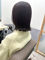 フレームプラス 御堂筋難波店(FRAME +)&nbsp;艶カラー　バイオレットブラウン