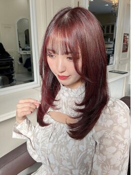 サロンドウィズ 本店 本八幡(Salon de With)の写真/髪質改善に特化したトリートメントで髪の内側から潤いとツヤが叶う髪質改善の美髪サロン