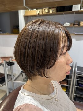ナルヘアー 越谷(Nalu hair) 30代40代50代大人ショート/ショートボブ/丸みショート