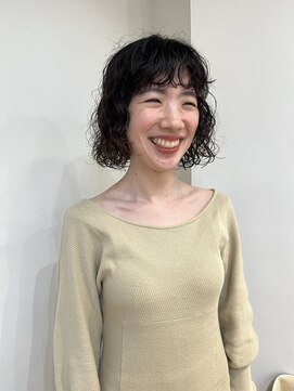 スタニング 渋谷(STUNNING.) ボブパーマ　パーマ　くるくるパーマ