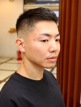 クレス 戸田店 メンズ店(CLESC) スキンフェード×バングクロップ　ラフめスタイル